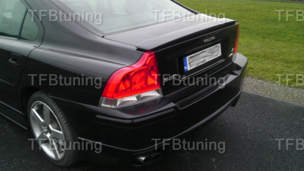 Prelungire bara spate fusta spoiler lip VOLVO S60 2004-2010 TFB TUNING