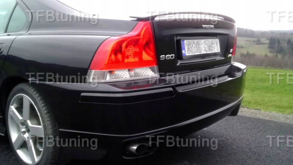 Prelungire bara spate fusta spoiler lip VOLVO S60 2004-2010 TFB TUNING