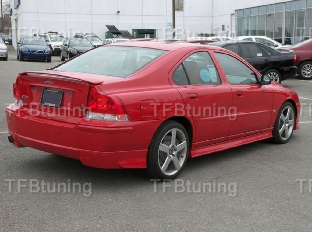 Prelungire bara spate fusta spoiler lip VOLVO S60 2004-2010 TFB TUNING