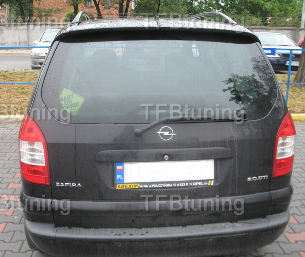 Eleron luneta portbagaj OPEL ZAFIRA A aspect OPC TFB TUNING
