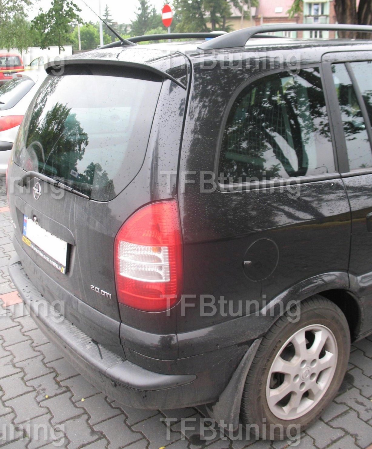 Eleron luneta portbagaj OPEL ZAFIRA A aspect OPC TFB TUNING