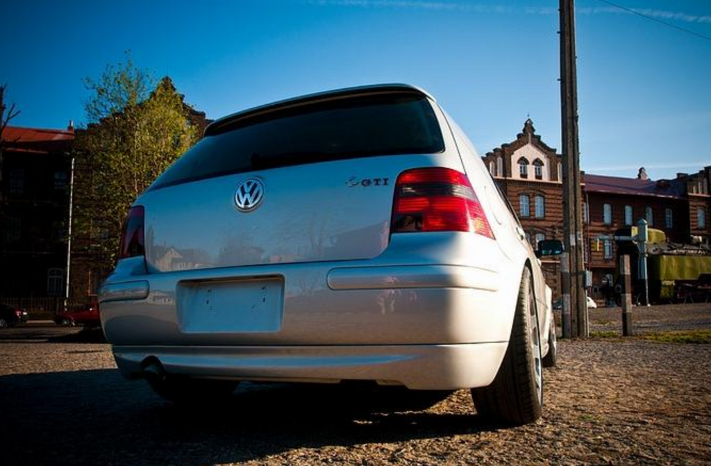 Prelungire bara spate tuning sport fusta spoiler lip VW Golf 4 GTI Editie 25 JUBI 1997-2004 ver1 TFB TUNING