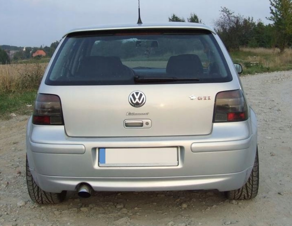 Prelungire bara spate tuning sport fusta spoiler lip VW Golf 4 GTI Editie 25 JUBI 1997-2004 ver1 TFB TUNING