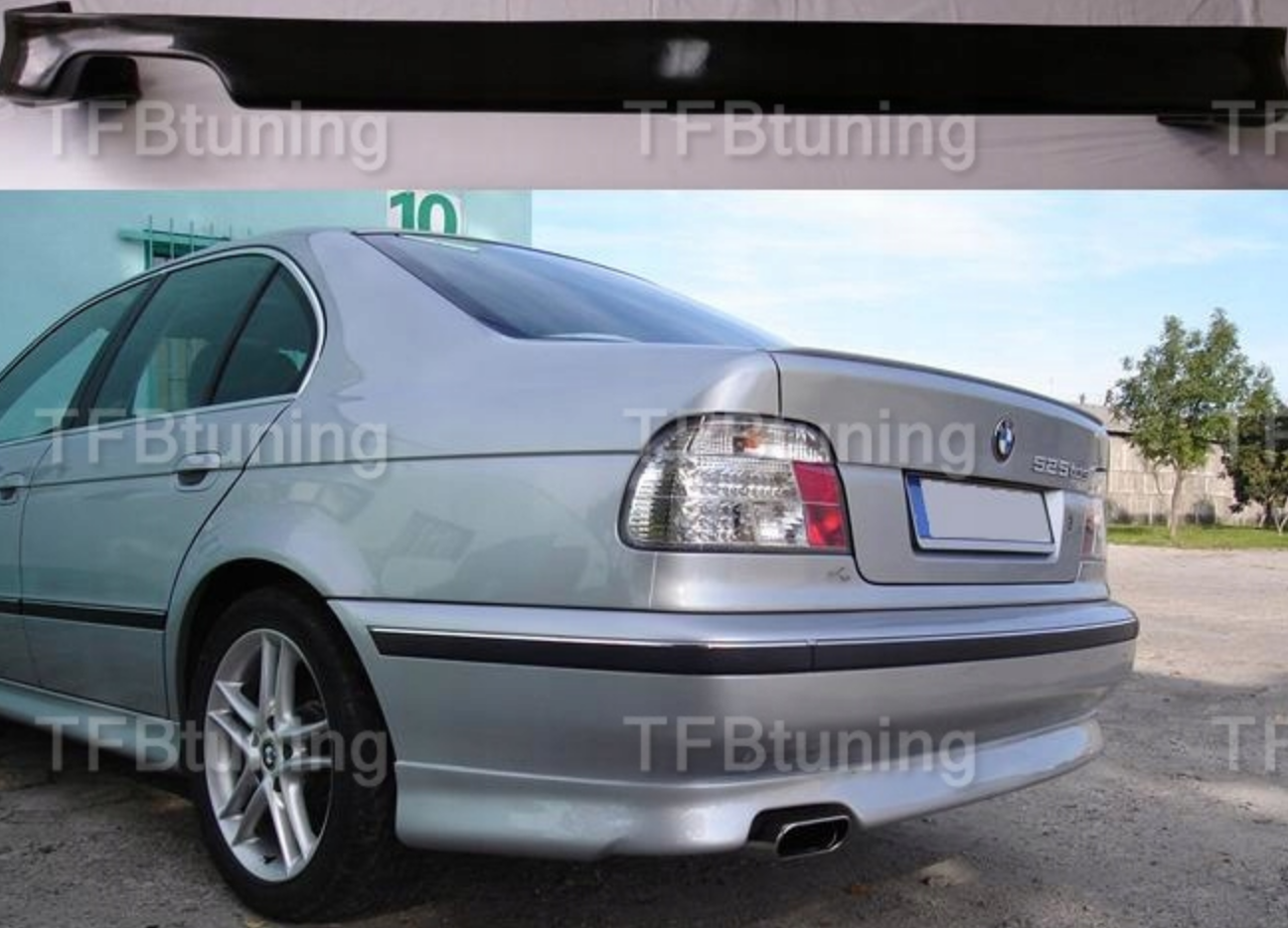 Prelungire bara spate fusta spoiler lip BMW Seria 5 E39 2000-2004 TFB TUNING