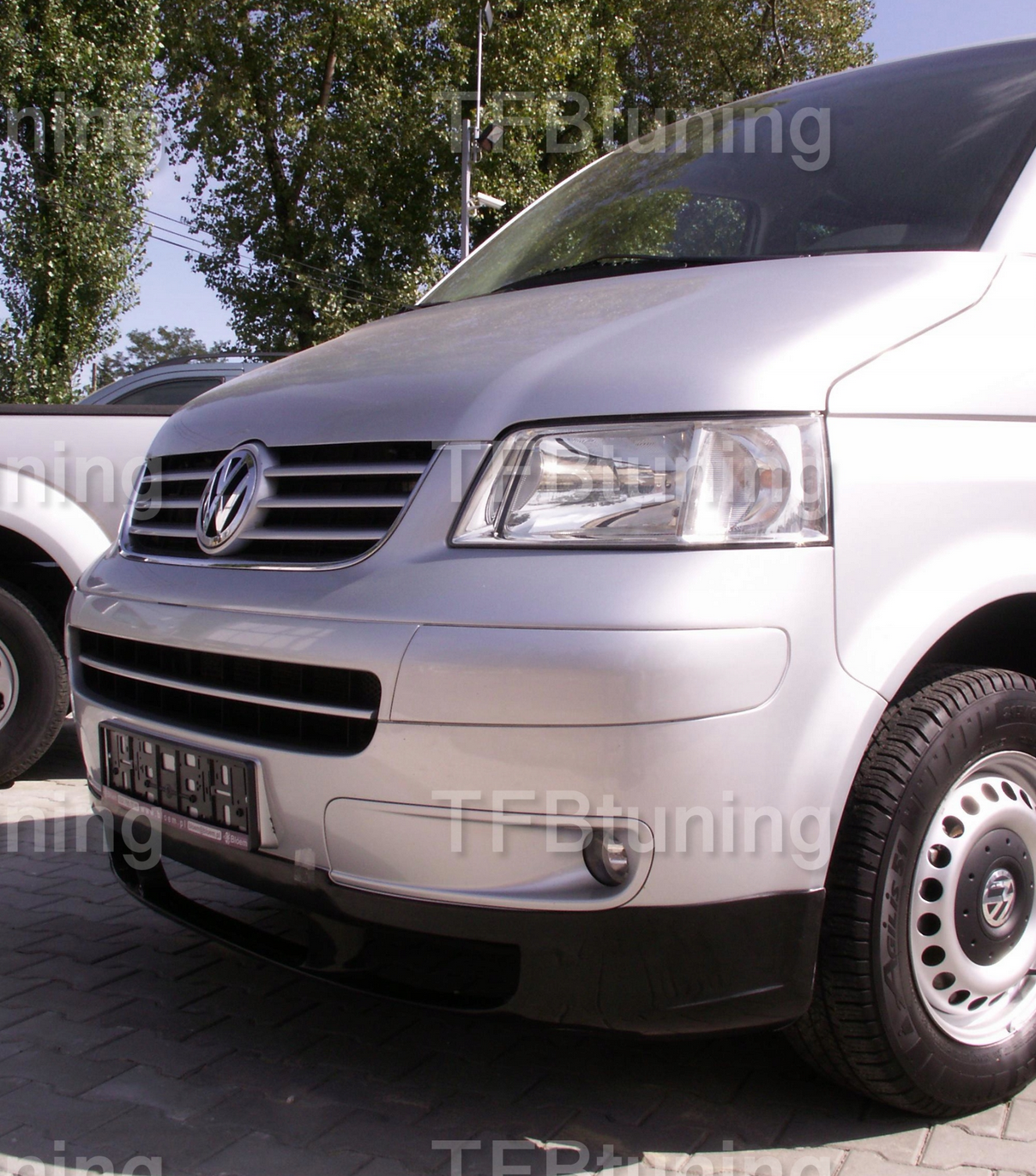 Prelungire bara fata fusta spoiler lip VW T5 2003-2009 ver2 TFB TUNING