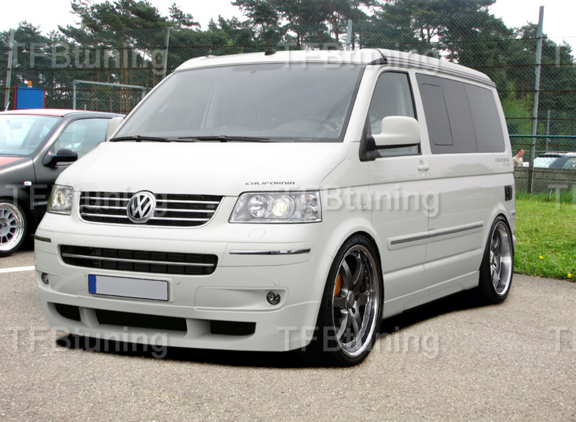 Prelungire bara fata fusta spoiler lip VW T5 2003-2009 ver2 TFB TUNING