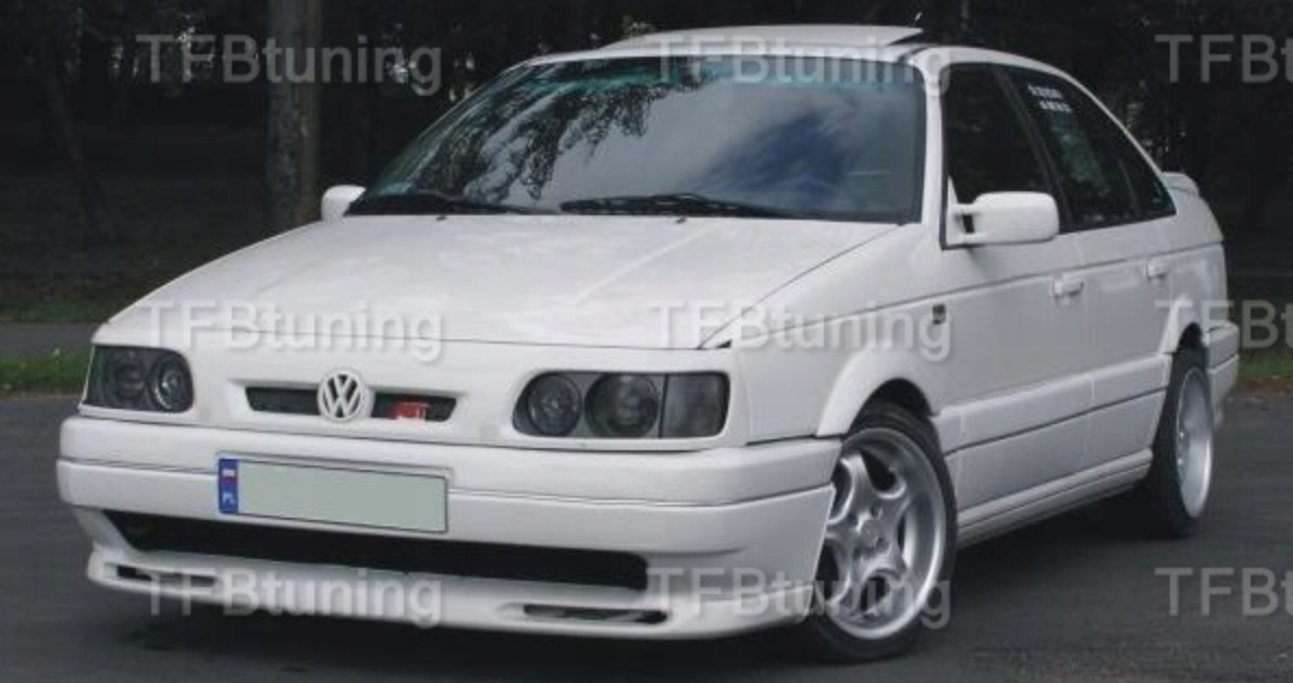 Prelungire bara fata fusta spoiler lip VW Passat B3 1988-1994 TFB TUNING