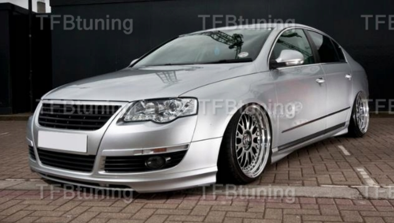 Prelungire bara fata fusta spoiler lip VW PASSAT B6 3C VOTEX ver 2 TFB TUNING