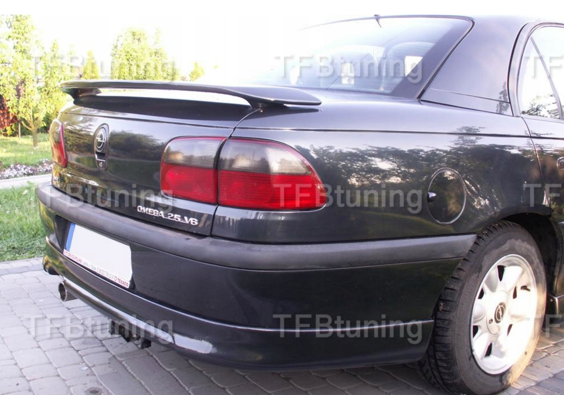 Prelungire bara spate fusta spoiler lip OPEL OMEGA B SEDAN 1994-1999 TFB TUNING
