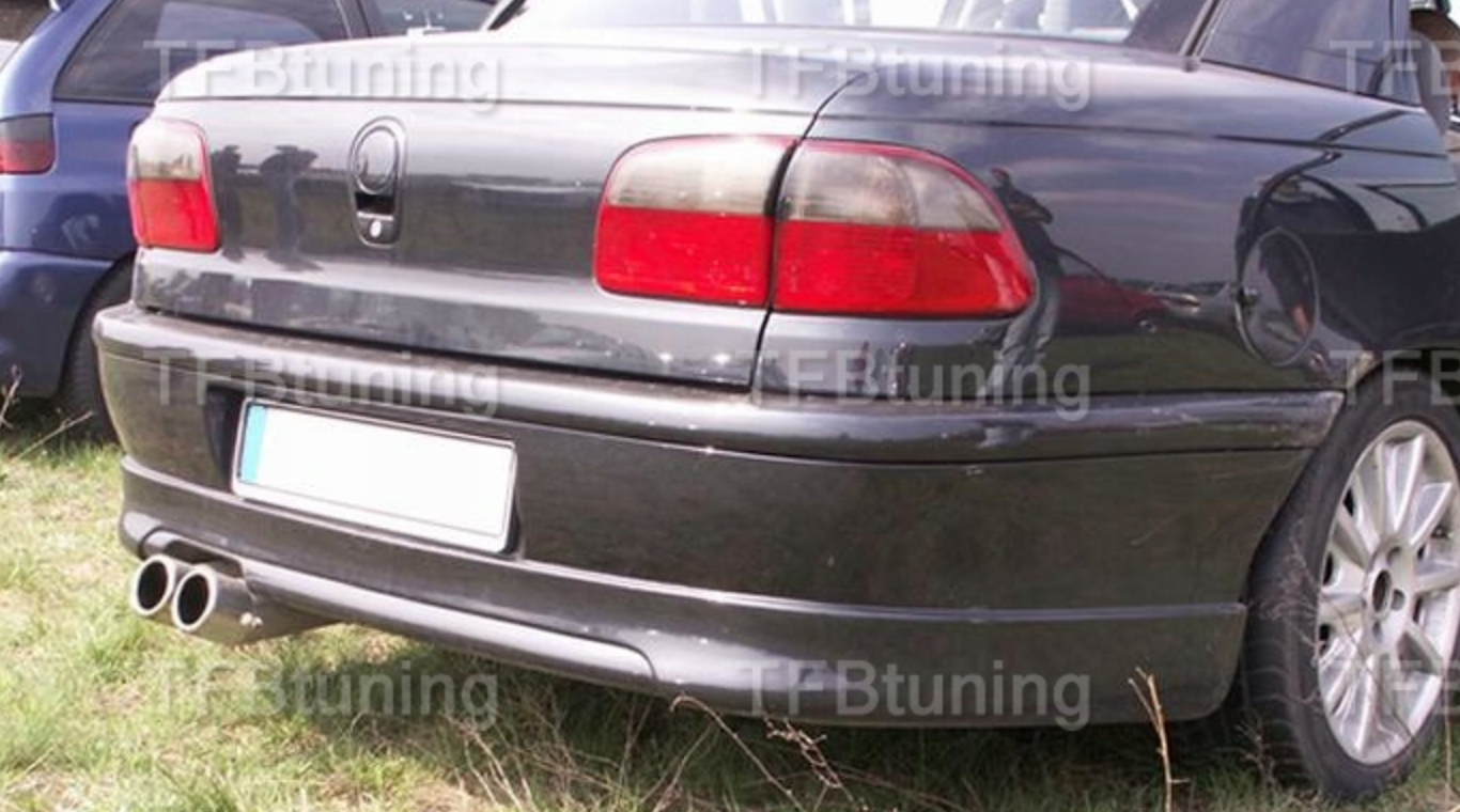 Prelungire bara spate fusta spoiler lip OPEL OMEGA B SEDAN 1994-1999 TFB TUNING