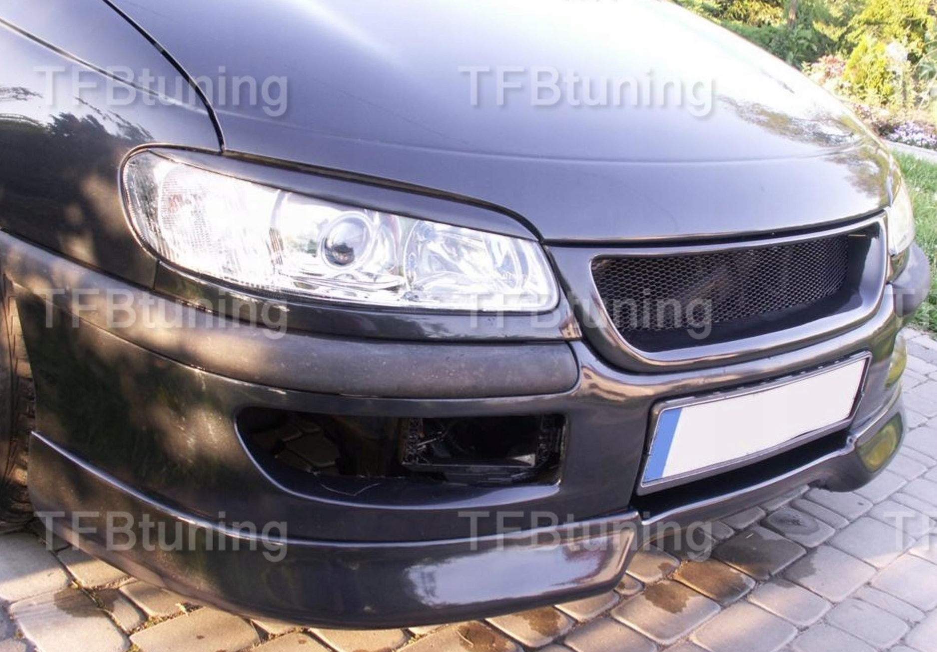 Prelungire bara fata fusta spoiler lip OPEL OMEGA B 1994-1999 ver 1 TFB TUNING