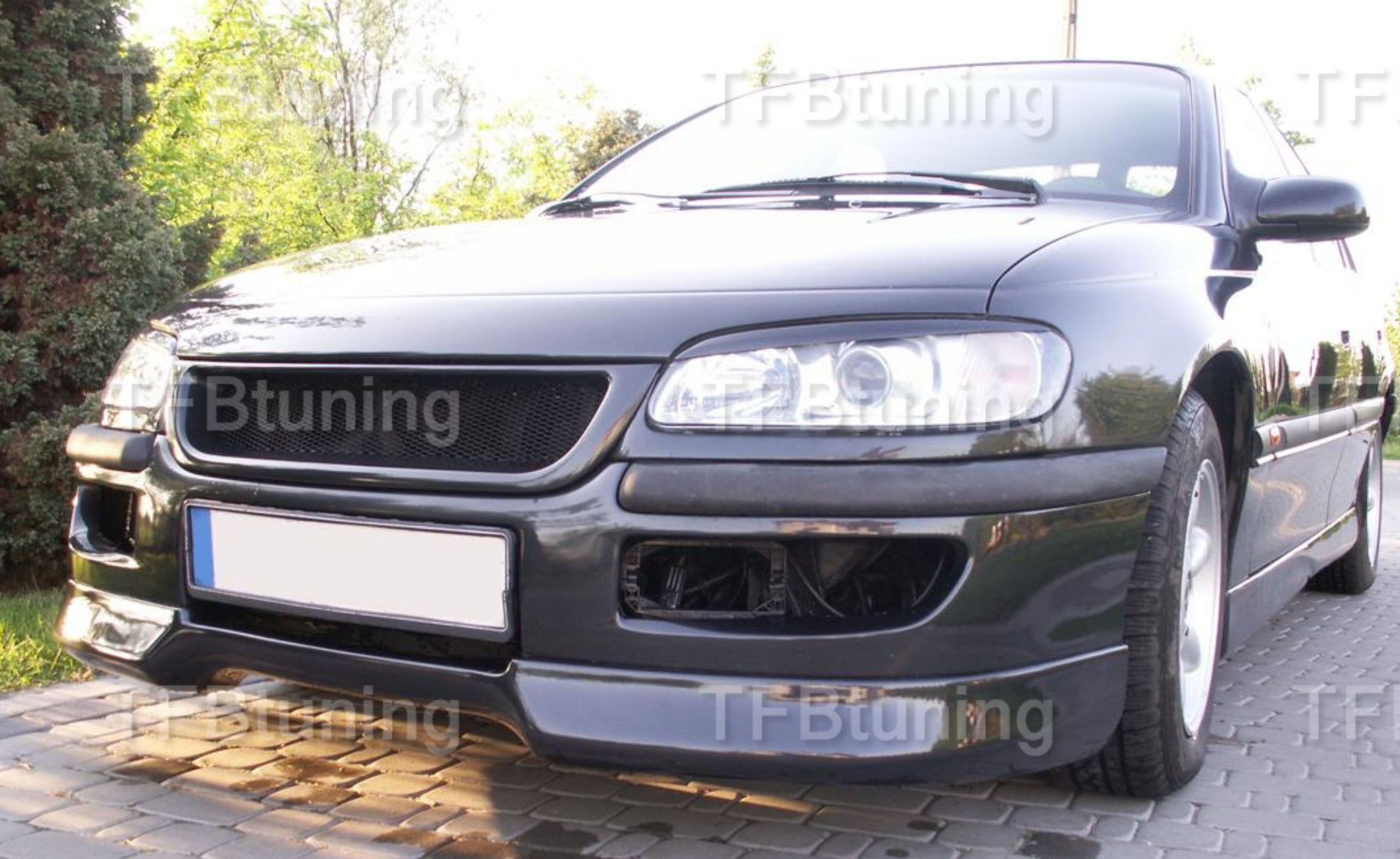 Prelungire bara fata fusta spoiler lip OPEL OMEGA B 1994-1999 ver 1 TFB TUNING