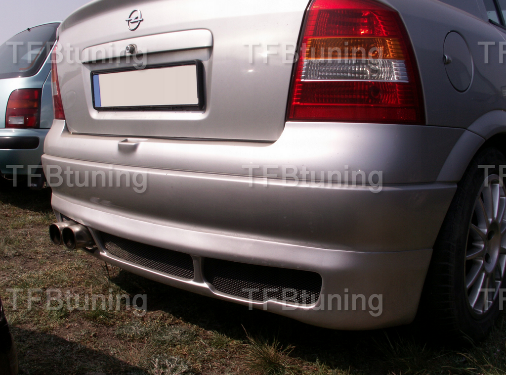 Prelungire bara spate fusta spoiler lip OPEL ASTRA G HB TFB TUNING