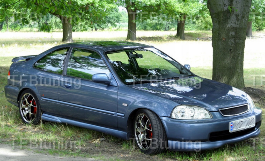 Prelungire bara fata fusta spoiler lip HONDA CIVIC 1995-1999 TFB TUNING