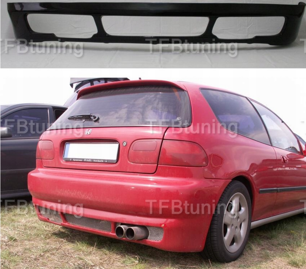 Prelungire bara spate fusta spoiler lip HONDA CIVIC 1992-1995 TFB TUNING