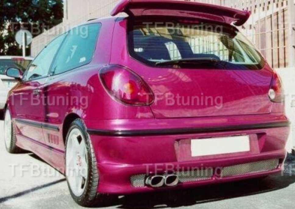 Prelungire bara spate fusta spoiler lip FIAT BRAVO ver2 TFB TUNING