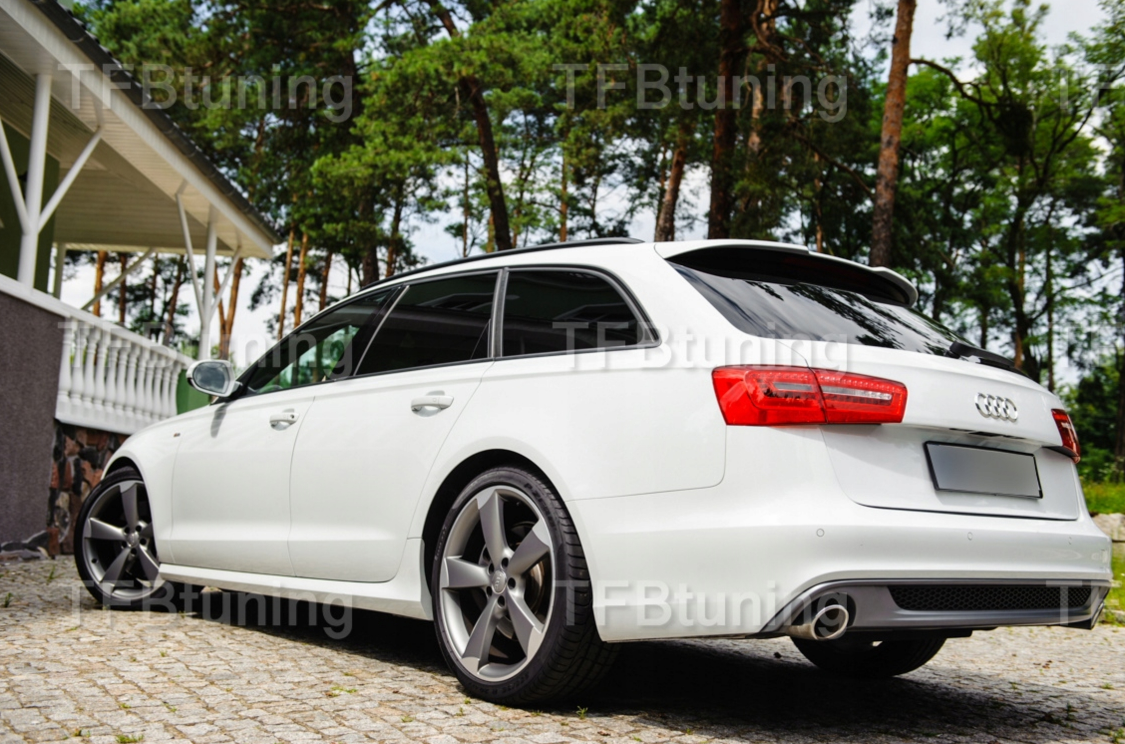 Eleron luneta portbagaj AUDI A6 C7 AVANT BREAK SLINE S LINE S-LINE S6 RS6 TFB TUNING