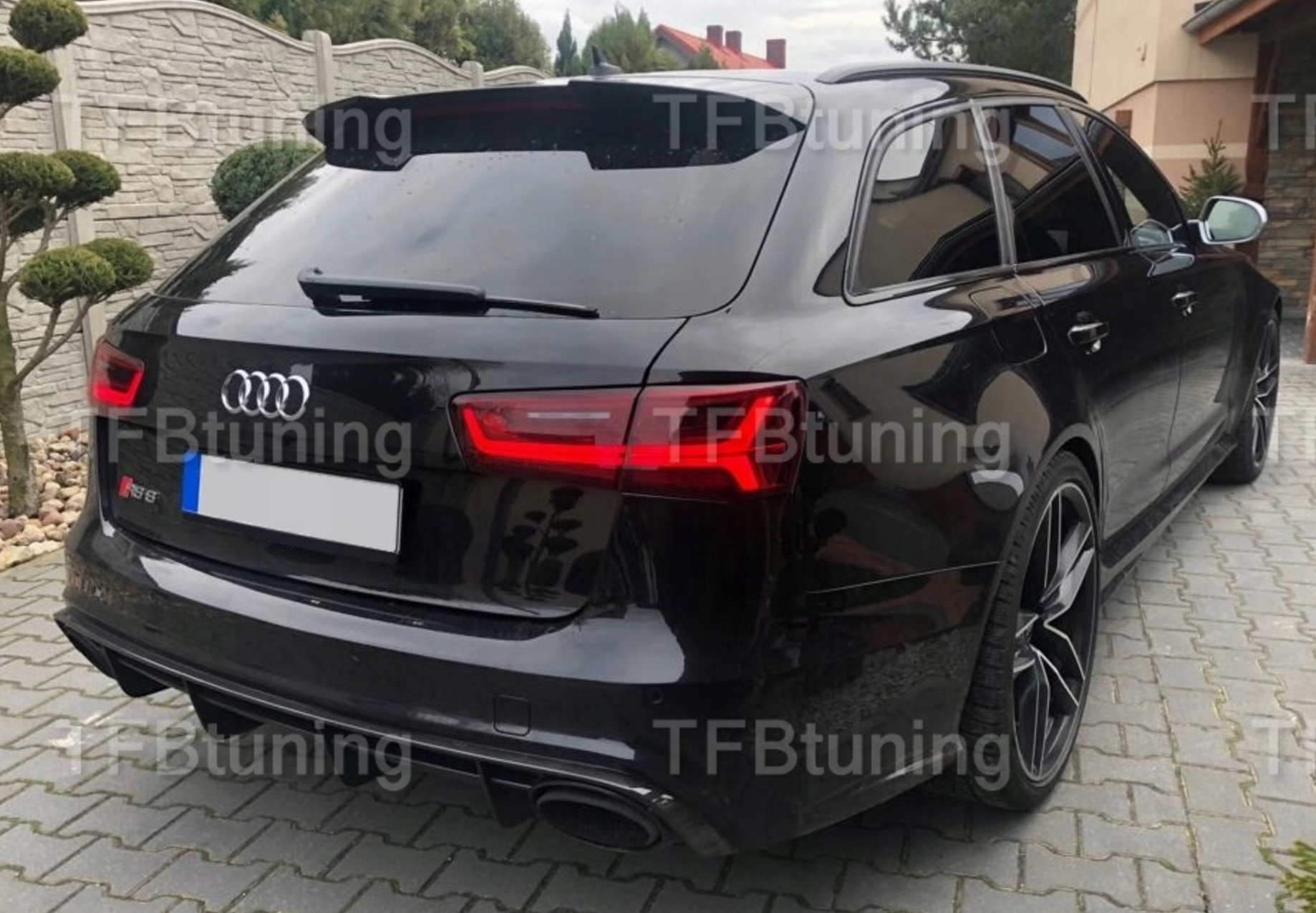 Eleron luneta portbagaj AUDI A6 C7 AVANT BREAK SLINE S LINE S-LINE S6 RS6 TFB TUNING