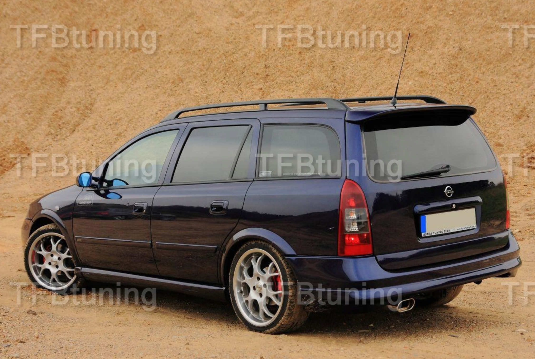 Eleron luneta portbagaj OPEL ASTRA G BREAK COMBI TFB TUNING