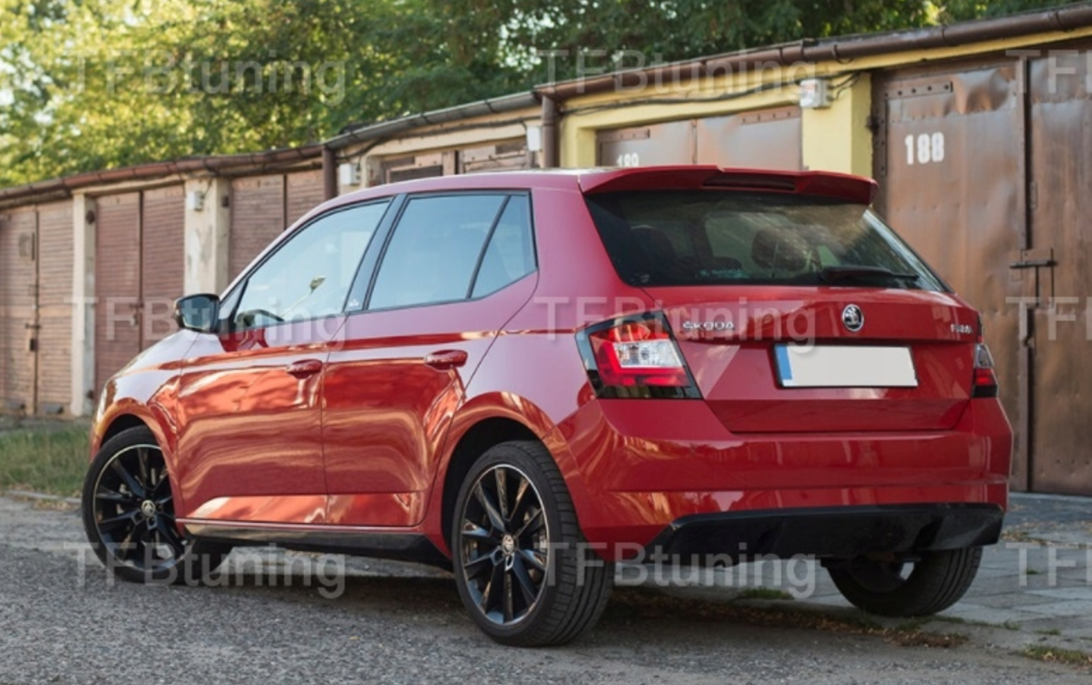 Eleron luneta portbagaj SKODA FABIA 3 HB TFB TUNING