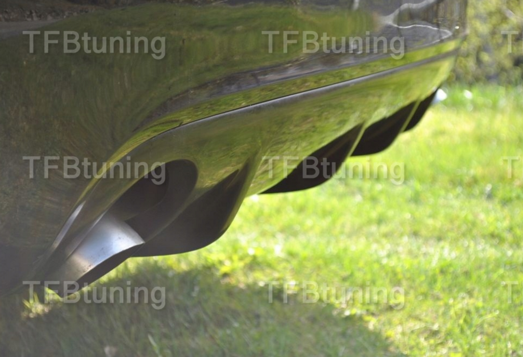 Difuzor bara spate fusta spoiler lip AUDI A6 C6 AVANT 05-09 SLINE S LINE S-LINE S6 RS6 TFB TUNING