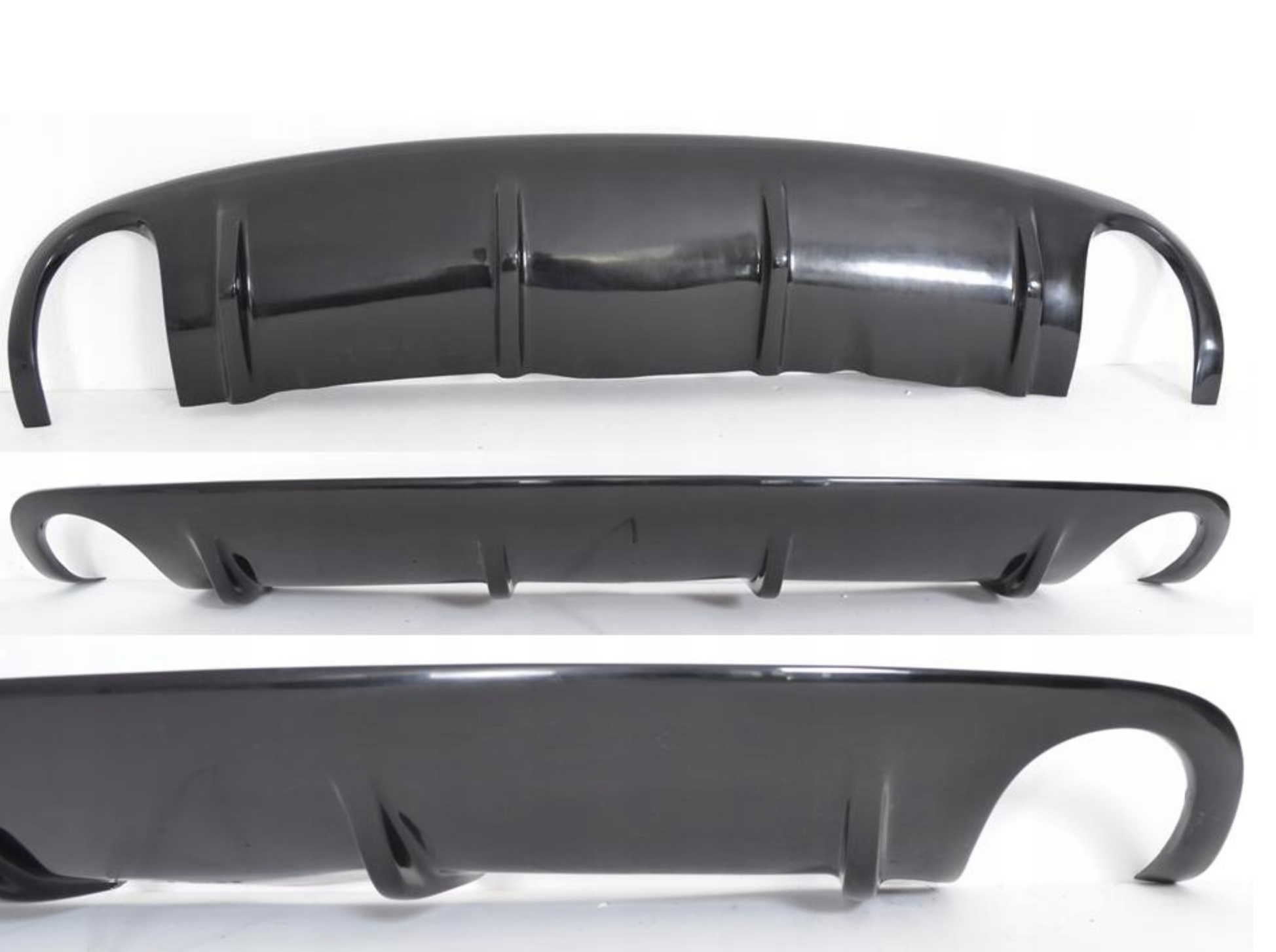 Difuzor bara spate fusta spoiler lip AUDI A6 C6 AVANT 05-09 SLINE S LINE S-LINE S6 RS6 TFB TUNING