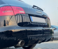Difuzor bara spate fusta spoiler lip AUDI A6 C6 AVANT 05-09 SLINE S LINE S-LINE S6 RS6 TFB TUNING