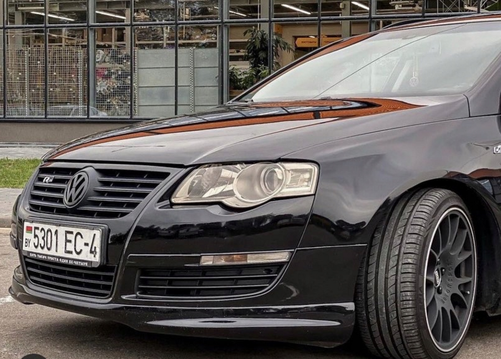 Prelungire bara fata fusta spoiler lip VW PASSAT B6 3C RLINE R LINE R-LINE TFB TUNING