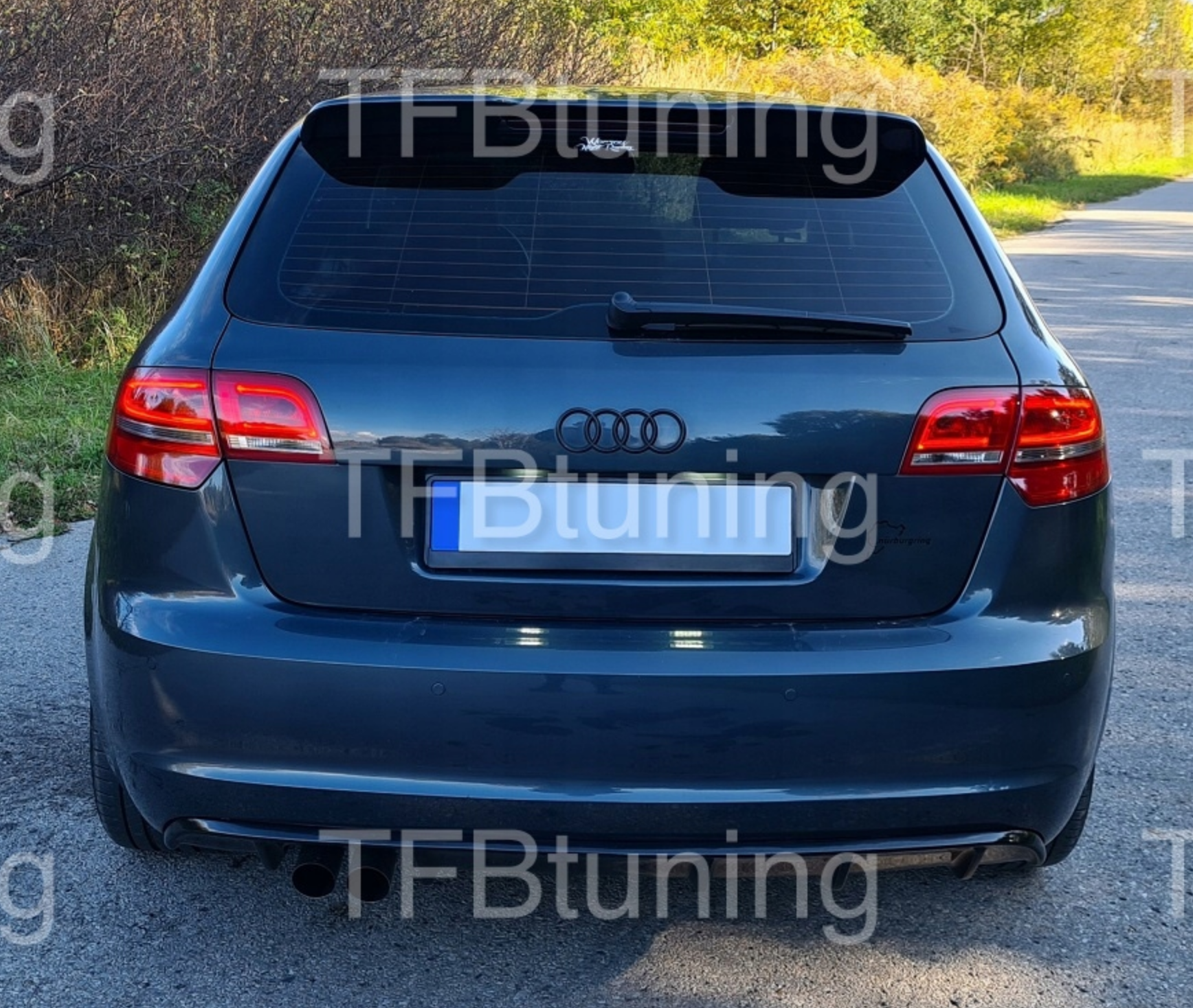 Eleron luneta portbagaj AUDI A3 8P 8PA SPORTBACK SLINE S LINE S-LINE S3 RS3 TFB TUNING