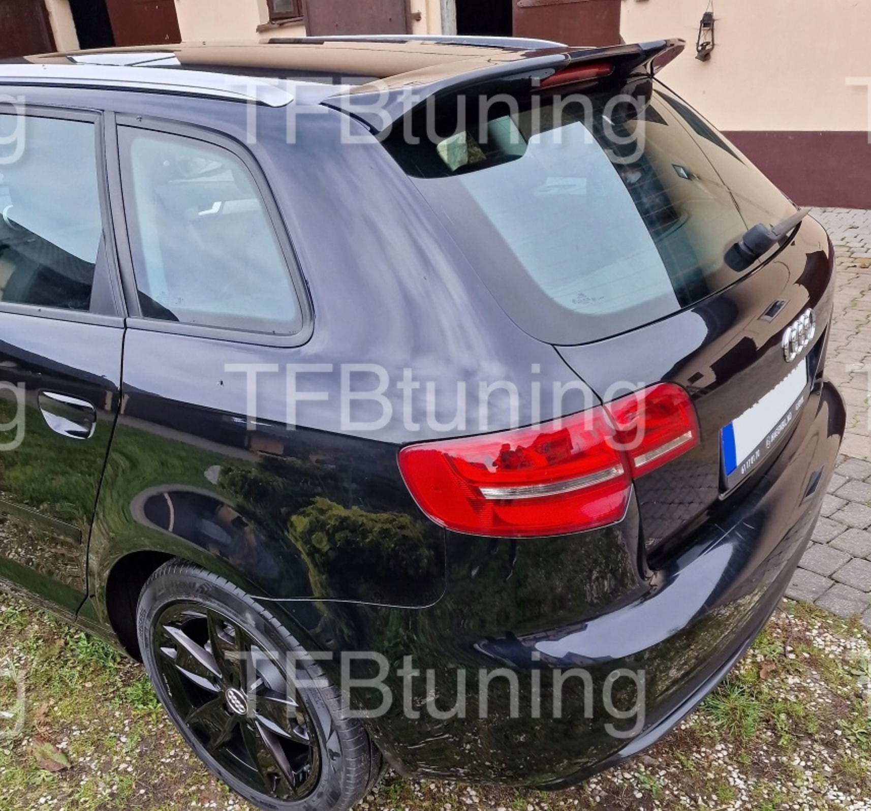 Eleron luneta portbagaj AUDI A3 8P 8PA SPORTBACK SLINE S LINE S-LINE S3 RS3 TFB TUNING