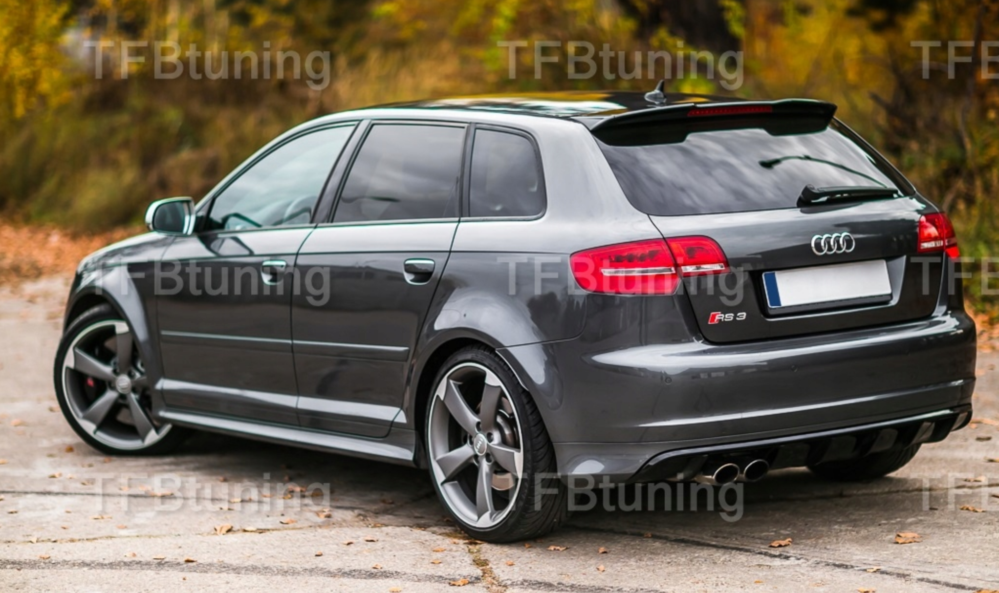 Eleron luneta portbagaj AUDI A3 8P 8PA SPORTBACK SLINE S LINE S-LINE S3 RS3 TFB TUNING