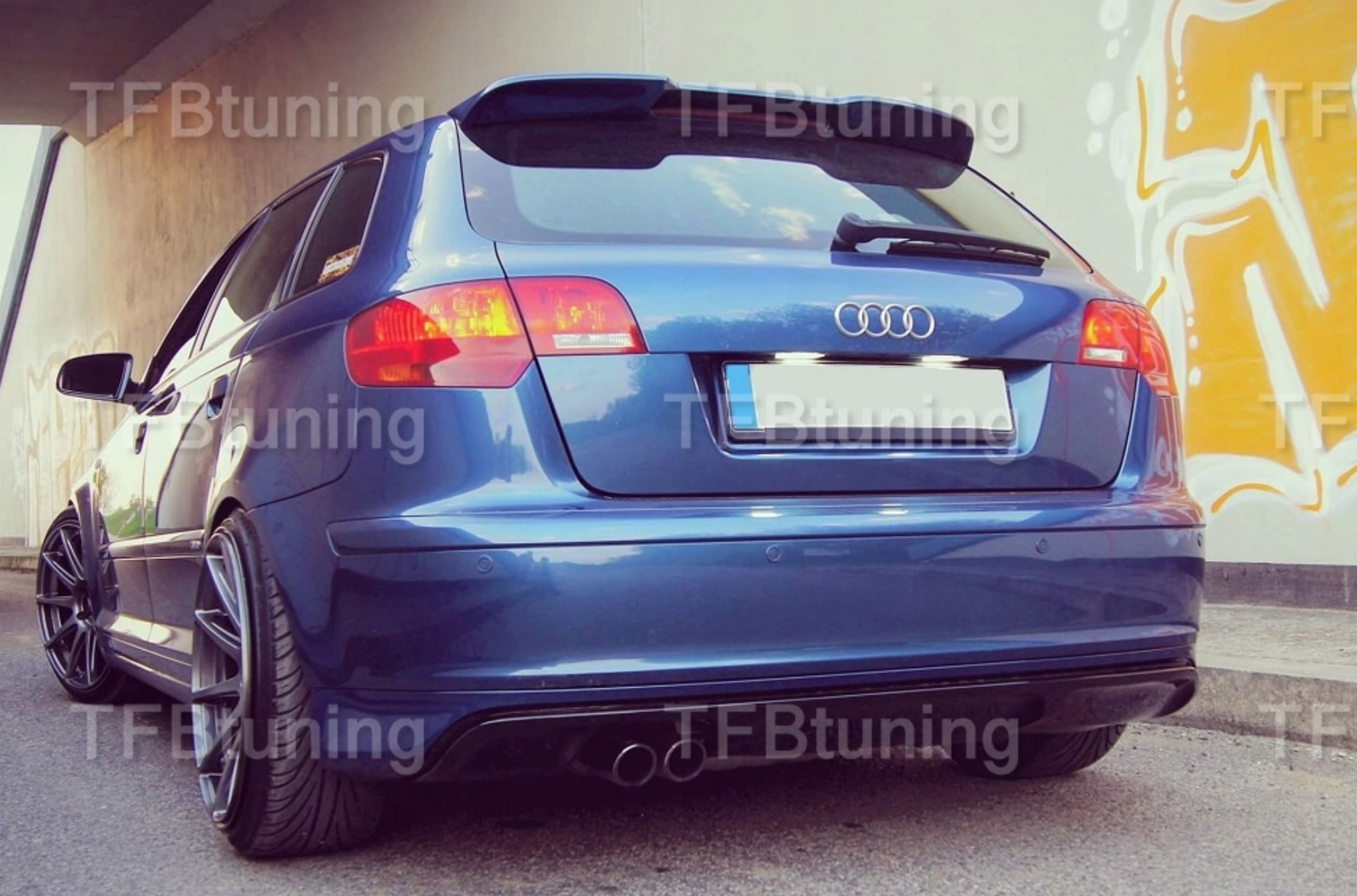 Eleron luneta portbagaj AUDI A3 8P 8PA SPORTBACK SLINE S LINE S-LINE S3 RS3 TFB TUNING