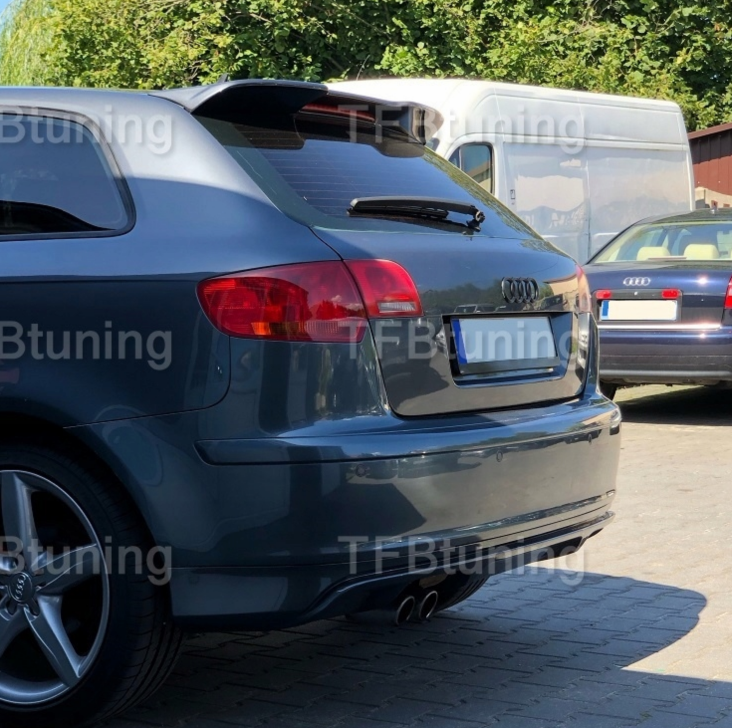 Eleron luneta portbagaj AUDI A3 8P 8PA SPORTBACK SLINE S LINE S-LINE S3 RS3 TFB TUNING