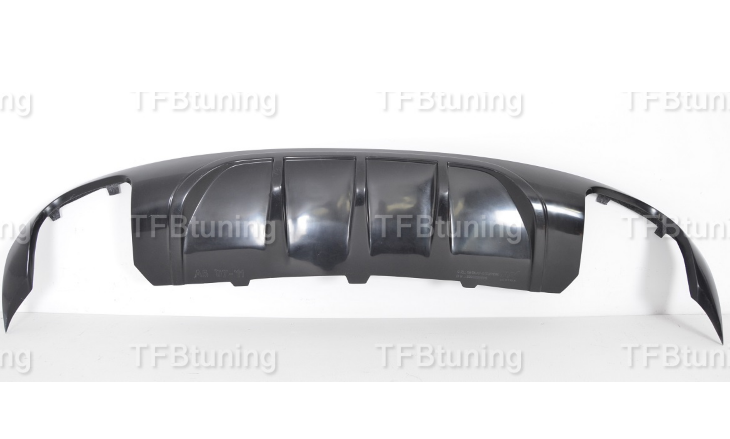 Difuzor bara spate fusta spoiler lip AUDI A5 8T 2007-2011 COUPE CABRIO SLINE S LINE S-LINE S5 RS5 ver 6 TFB TUNING
