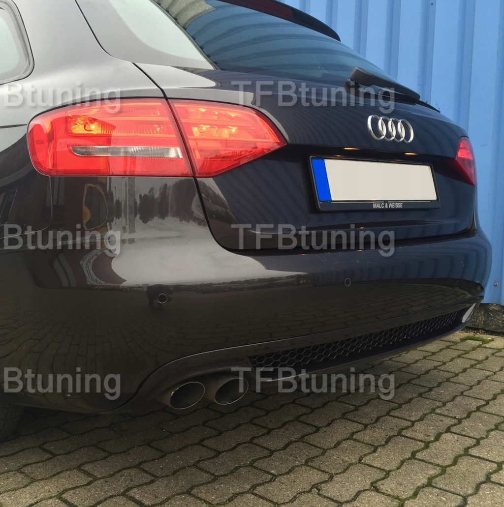 Difuzor bara spate fusta spoiler lip AUDI A4 B8 2007-2011 SEDAN AVANT SLINE S LINE S-LINE S4 RS4 TFB TUNING
