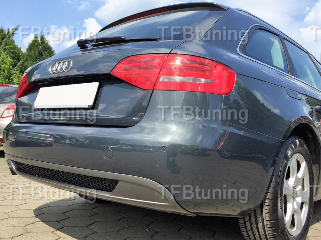 Difuzor bara spate fusta spoiler lip AUDI A4 B8 2007-2011 SEDAN AVANT SLINE S LINE S-LINE S4 RS4 TFB TUNING