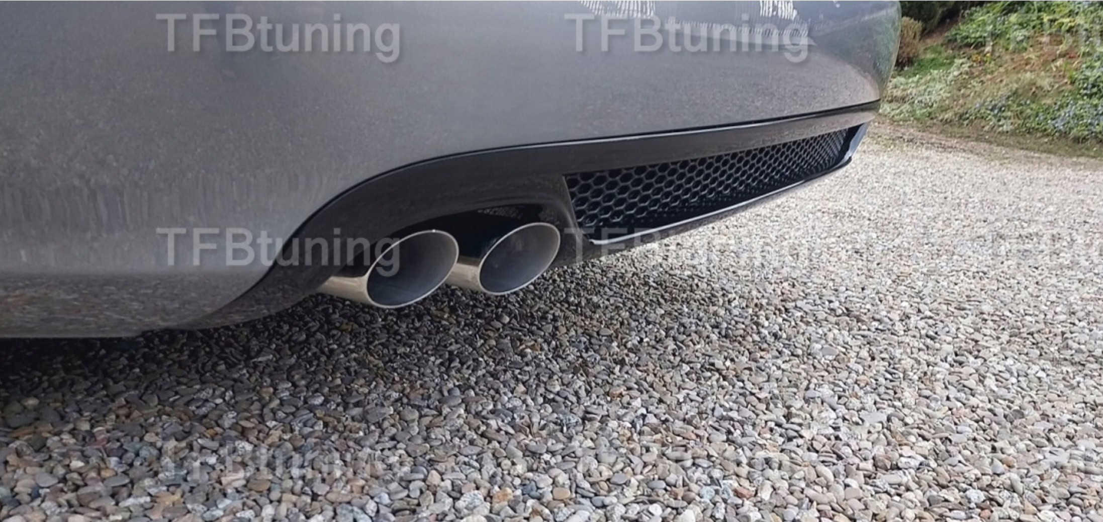 Difuzor bara spate fusta spoiler lip AUDI A4 B8 2007-2011 SEDAN AVANT SLINE S LINE S-LINE S4 RS4 TFB TUNING