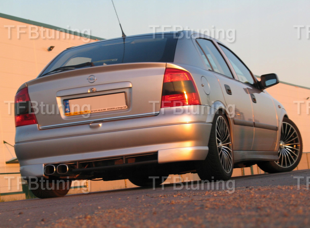 Prelungire bara spate fusta spoiler lip OPEL ASTRA G HB OPC TFB TUNING