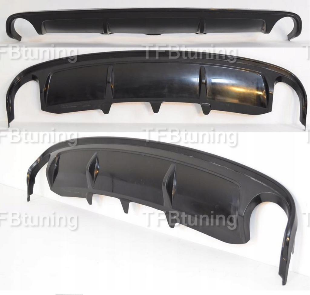 Difuzor bara spate fusta spoiler lip AUDI A4 B8 SLINE S LINE S-LINE S4 RS4 ver 5 TFB TUNING