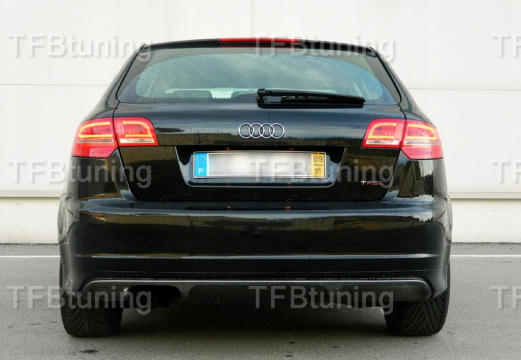 Difuzor bara spate fusta spoiler lip  A3 8PA 2005-2008 SPORTBACK SLINE S LINE S-LINE S3 RS3TFB TUNING