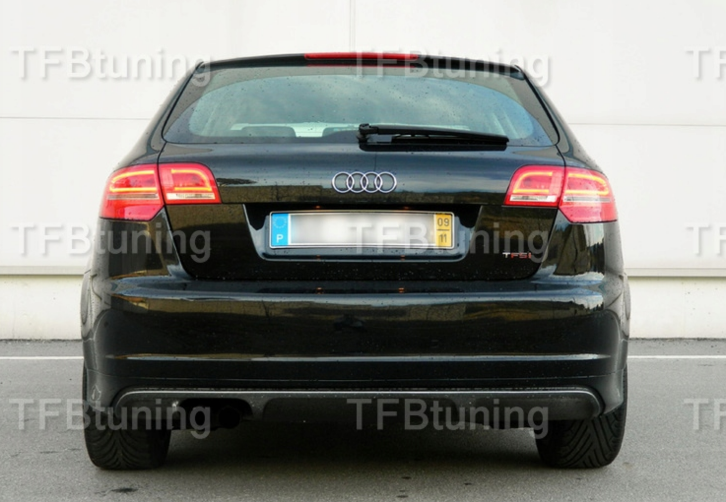 Difuzor bara spate fusta spoiler lip  A3 8PA 2005-2008 SPORTBACK SLINE S LINE S-LINE S3 RS3TFB TUNING