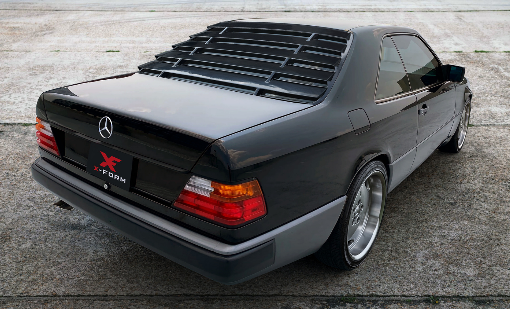 Jaluzea pentru luneta spoiler Louver Mercedes W124 Coupe