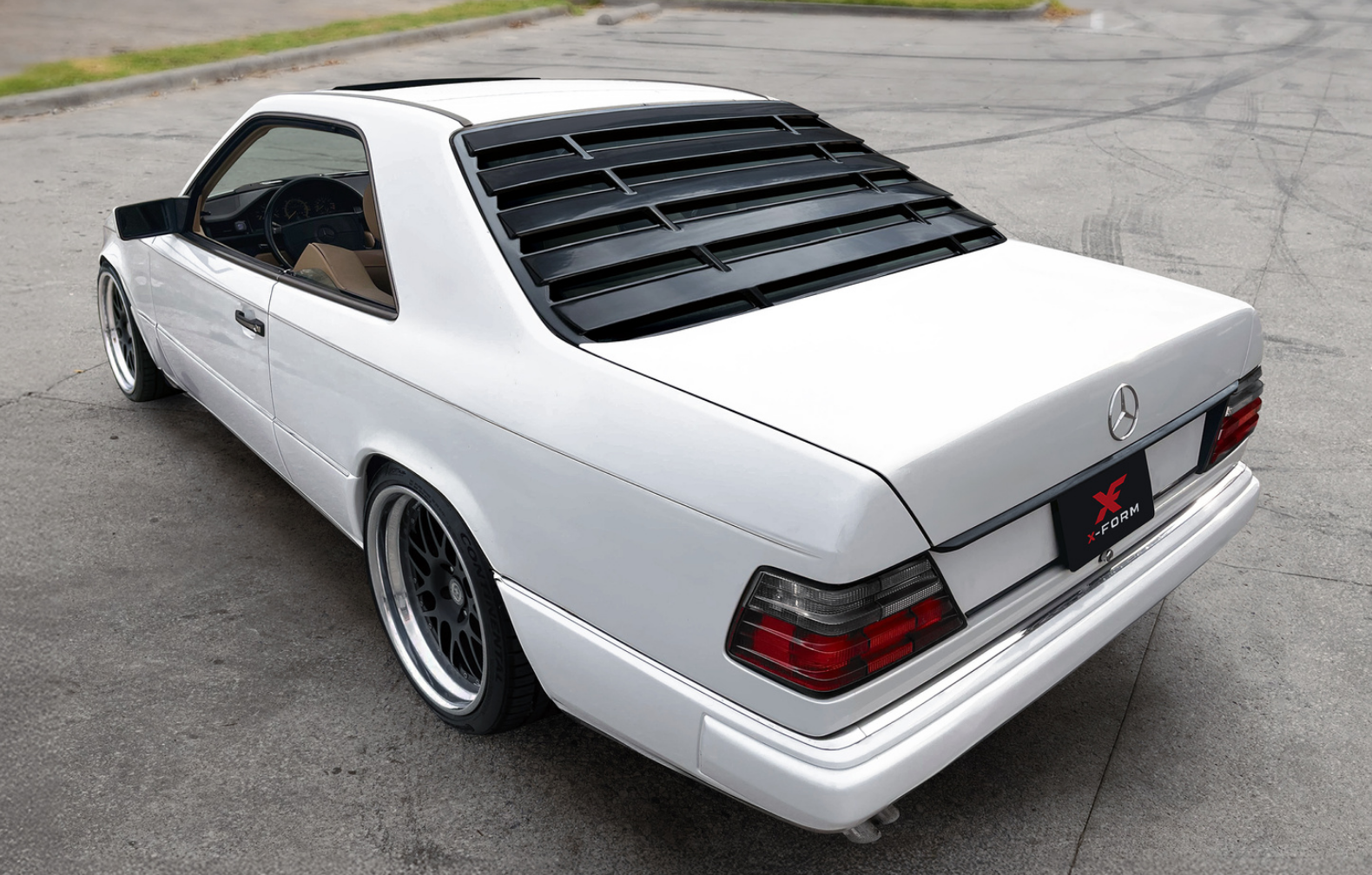 Jaluzea pentru luneta spoiler Louver Mercedes W124 Coupe