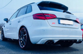Difuzor bara spate fusta spoiler lip AUDI A3 8V 2012-2019 SPORTBACK SLINE S LINE S-LINE S3 RS3