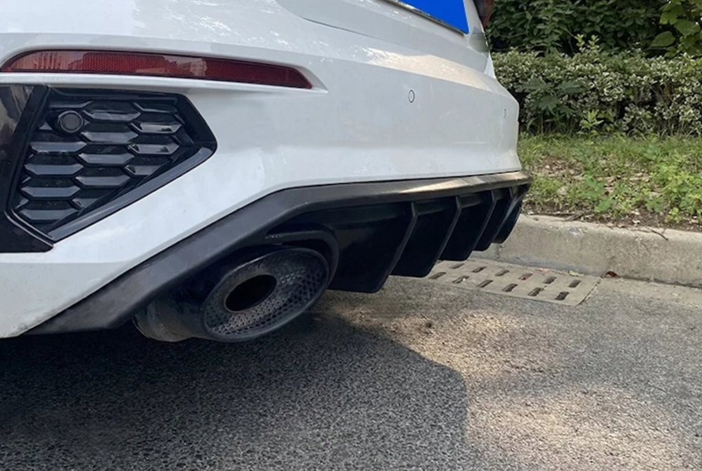 Difuzor bara spate fusta spoiler lip AUDI A3 8Y 2020+ sedan limuzina TFBT