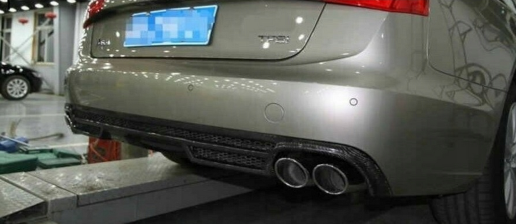 Difuzor bara spate spoiler fusta lip Audi A6 C7 2011-2014 sedan avant combi TFBT