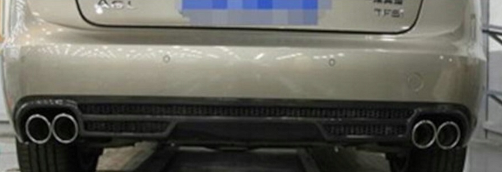 Difuzor bara spate spoiler fusta lip Audi A6 C7 2011-2014 sedan avant combi TFBT
