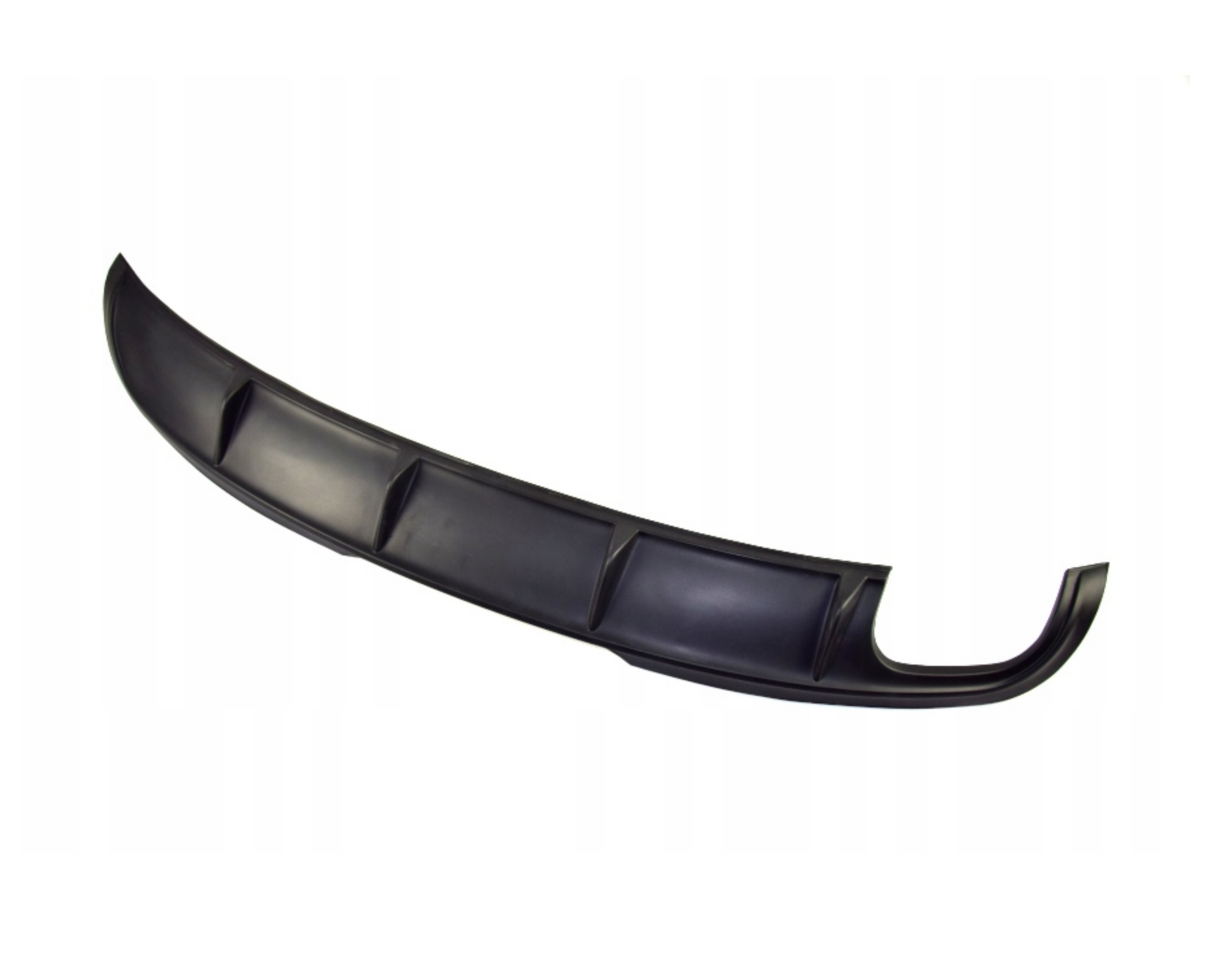 Difuzor bara spate fusta spoiler lip AUDI TT 8J 2006-2014 SLINE S LINE S-LINE evacuare dubla stanga ver2 TFBT