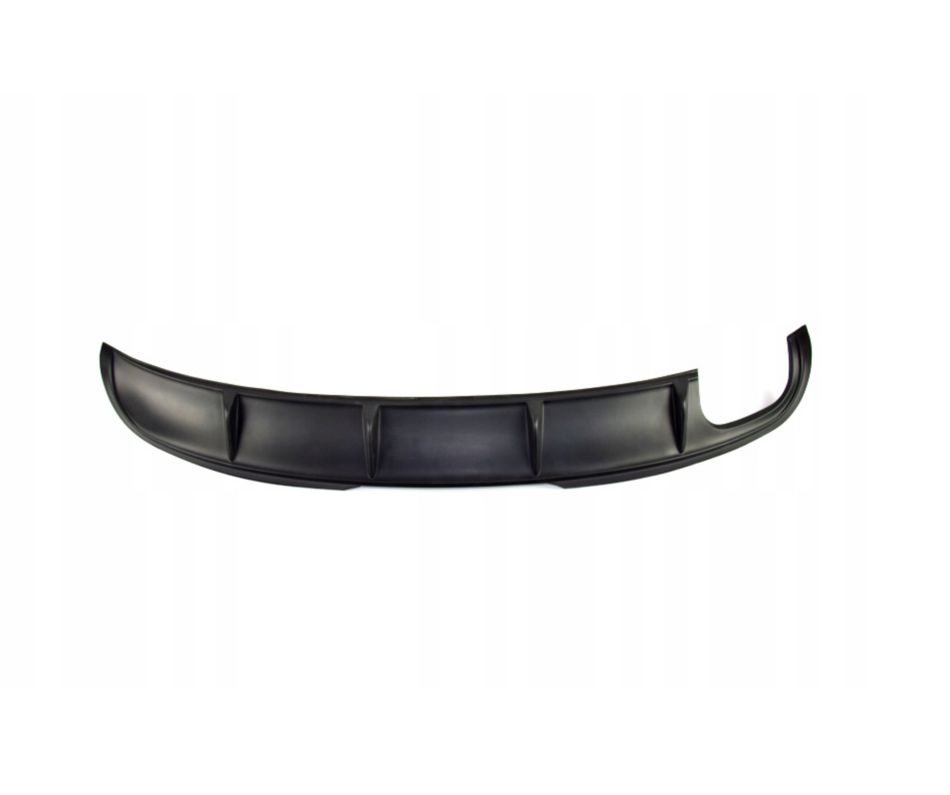 Difuzor bara spate fusta spoiler lip AUDI TT 8J 2006-2014 SLINE S LINE S-LINE evacuare dubla stanga ver2 TFBT