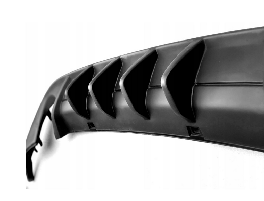 Difuzor bara spate fusta spoiler lip VW Golf 7 2012-2020 plastic ABS ver3 TFBT